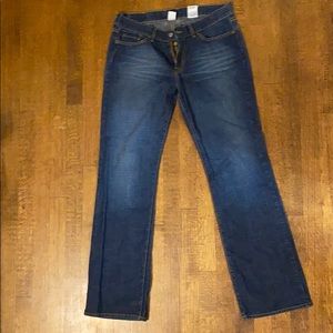 Lucky Brand Straight leg Jeans with whiskering